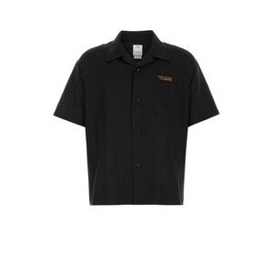 Visvim Men Black Silk Shirt